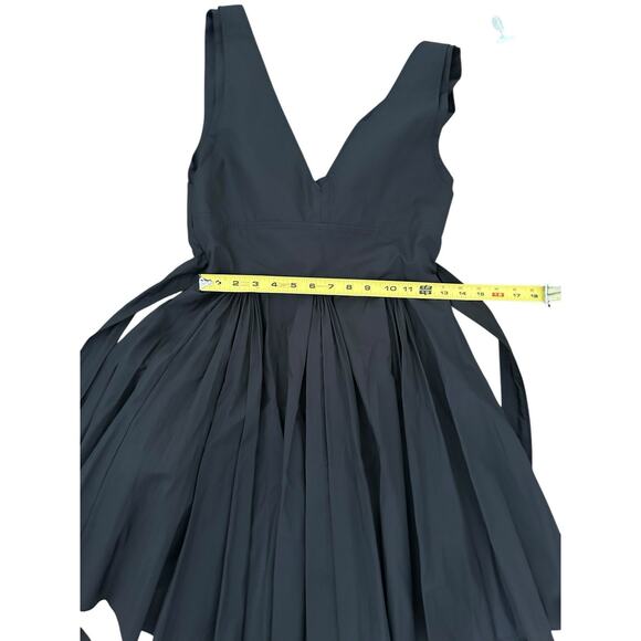 GIOVANNI BEDIN Flare Mini Dress IT42 US6 Medium Pleated Made in Italy NWT $1451 - Picture 8 of 13